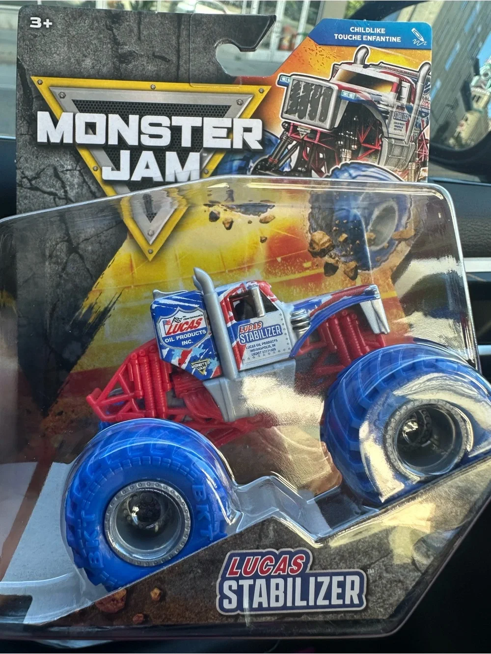 Lucas Stabilizer Kids Toy Truck - Blue & Red